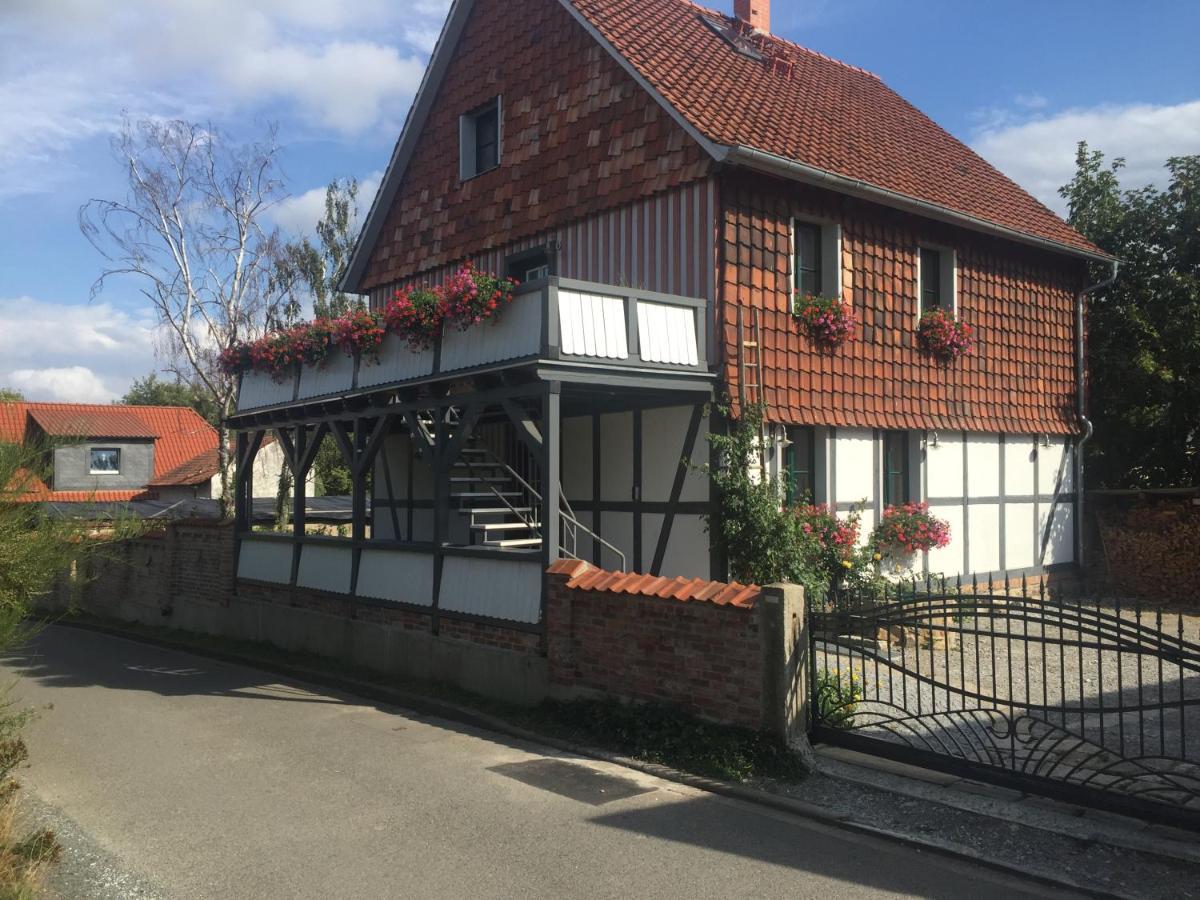 Schöne gemütliche Ferienwohnung mit Kamin im Harz II Darlingerode Exterior foto